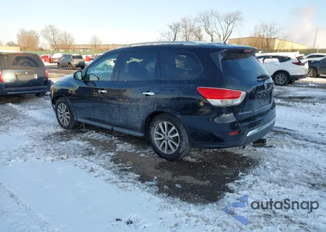 2015 Nissan Pathfinder Platinum/S/Sl/Sv из США, поврежденный, VIN 5N1AR2MN4FC605931